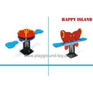 Wholesale Two Seats Playground Equipment Seesaw , Seesaw For Kids School from china suppliers