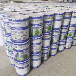 Fast Dry Flat Roof Liquid Membrane With Emulsified Asphalt Brush Drying Time 4 -