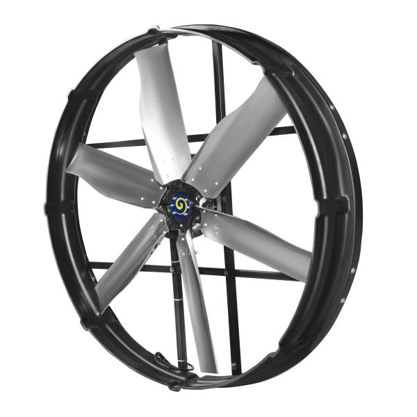 Industrial Exhaust Fan Motor 2000w/2.7hp 380-480V with 72-inch blade for Large Spaces and farm