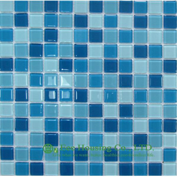 Washable and Durable Crystal Mosaic Tile Manufacturer in China, For Bathroom /