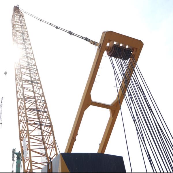 Second Hand Xcmg Crawler Crane 55 Ton 128 M/Min With Good Durability And Low