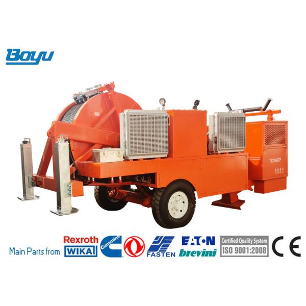 Quality Hydraulic Cable Stringing Overhead Line Stringing Equipment Puller Tensioner for sale