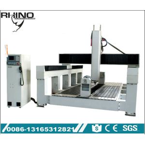 Plywood / PE / Foam CNC Router 5 Axis Machine for Wooden Mold With Economic 5
