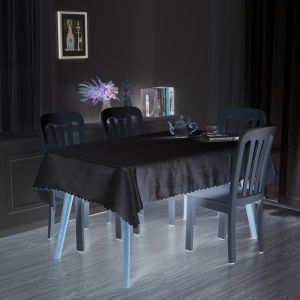 Nordic Fresh Custom Size tablecloths 100% Polyester hotel rectangle Mantel