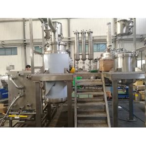 500L Tea Leaf Coffee Tank Extractor Anti Explosion Mirror Polishing Inner Layer