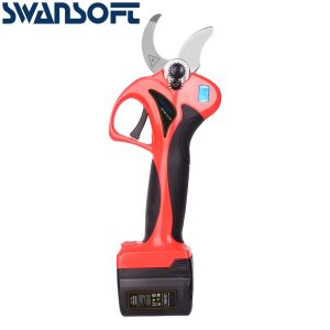 SWANSOFT Electric Pruning Shears Progressive Finger Protect Pruner