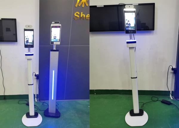 Quality LCD AUO panel Face Recognition Time Attendance System APP Connect for sale