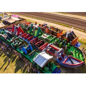 3 years Guaranteed Adrenaline Rush Extreme Inflatable Obstacle Course