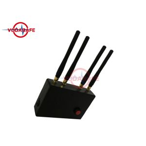 30 - 100m Shielding Electronic Device Jammer , Remote Control Signal Jammer ABS