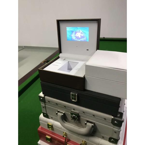 HD 5 Inch Printed Video Cards Folded Paper Product For Presentation