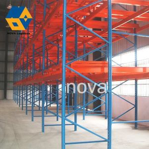 Boltless Push Back Pallet Racking System Up To 4000KG/ Layer