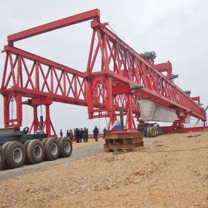 50M Span Remote Control Concrete Box Launcher Crane