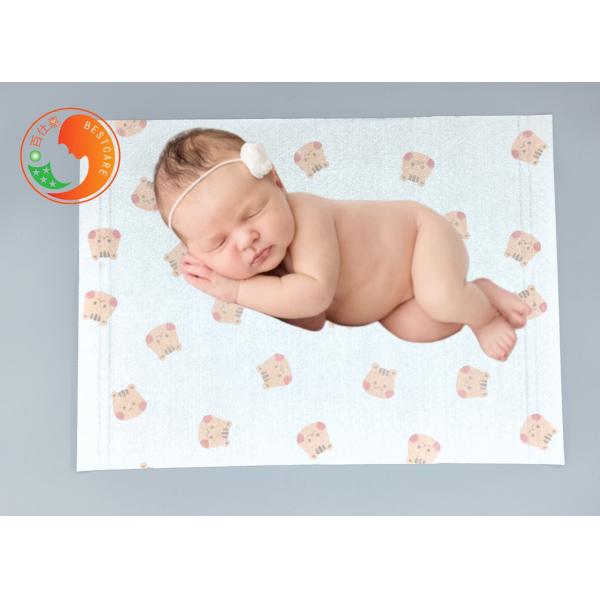 Quality Lightweight Disposable Diaper Mat Versatile With Pattern Printing for sale