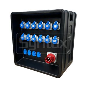 Syntax MD3 5P 63A Three Phase Portable Distribution Boards HDPE IP67 With