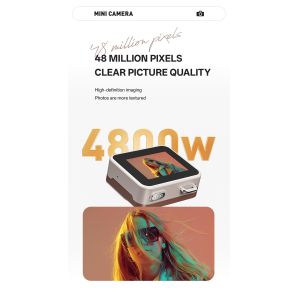 Y6000 Mini Camera Student Children'S Digital Camera 1080P HD Campus Portable