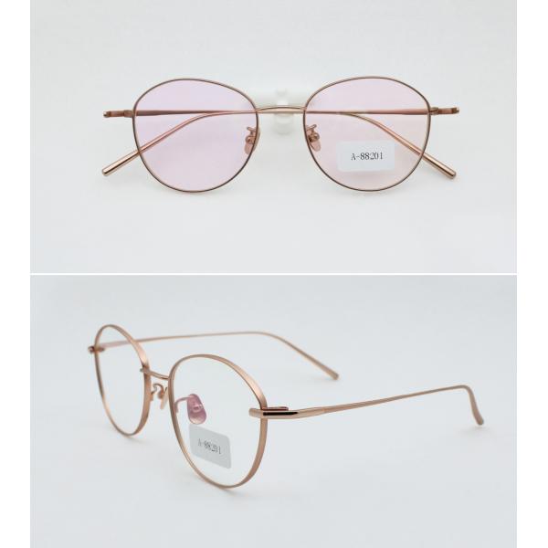 Womens Titanium Clear Lens Glasses Daily Casual Needs Full Rim Super Light Frame