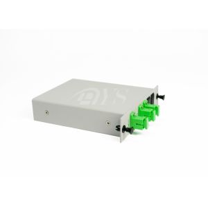 Wholesale LGX 1260~1650nm, 1*2 PLC ptical Fiber Splitter Cassette Type from china suppliers