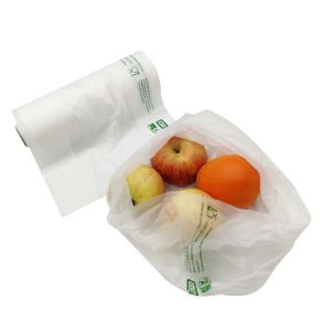 Wholesale Cornstarch Based Custom Biodegradable Clear Produce Bags For Fruits &amp; Vegetable from china suppliers