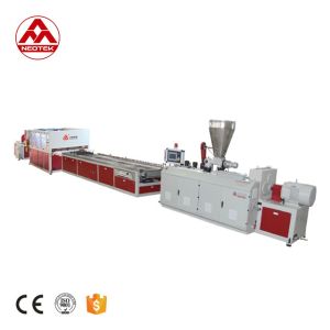 Co-rotating Twin Screw PVC Stone Siding Extrusion Line 18000x6000x2500 for
