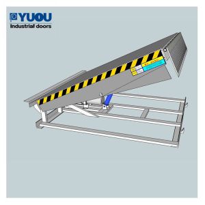 60Hz Loading Dock Ramps Hydraulic 2000mm Adjustable 15000KG capacity