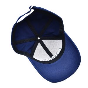 Custom High Quality 6 Panels Baseball Hat With Flat Embroidery Logo Matching