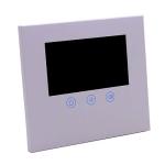 tft 4.3 inch LCD video card modules with push button and internal electronics