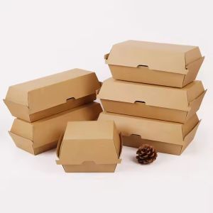 Food Takeaway Packaging Boxes Custom Branded Biodegradable Eco-Friendly
