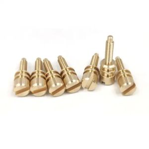 Computer Controlled Brass Machined Components Customized