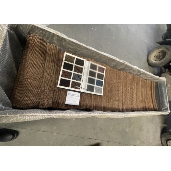 No Waves Type 8mm hole size 1.2mm Wire dimeter Aluminium Woven Chain Decoration Mesh