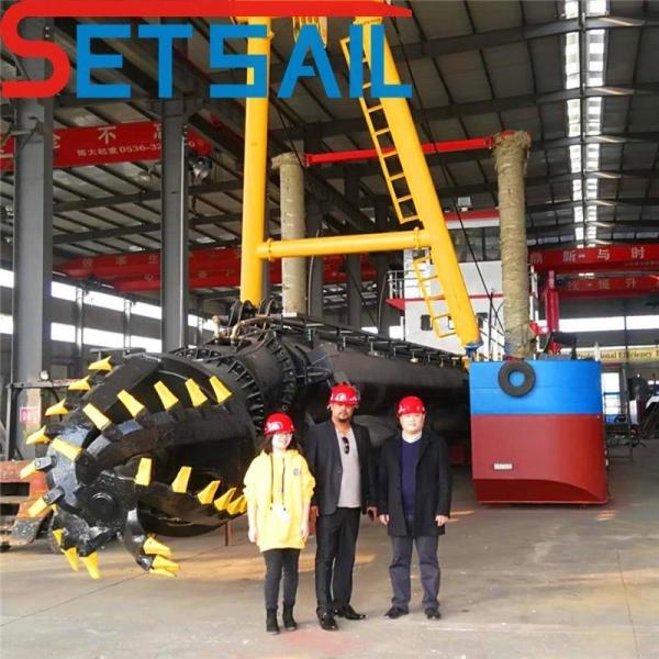Customized Automatic Diesel Engine Cutter Suction Dredger with Hydraulic Cutter