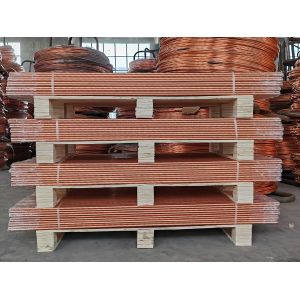 China 8 Feet One End Pointed Copper-Coated Conductors For Earth Grounding Solution on sale