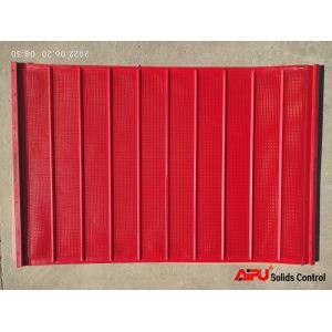 Flat Polyurethane Shale Shaker Screen With Yarn Embeded