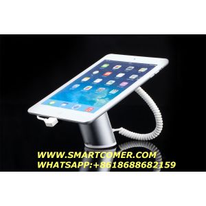 COMER display holder with sensor alarm, usb type c mobile retail store display
