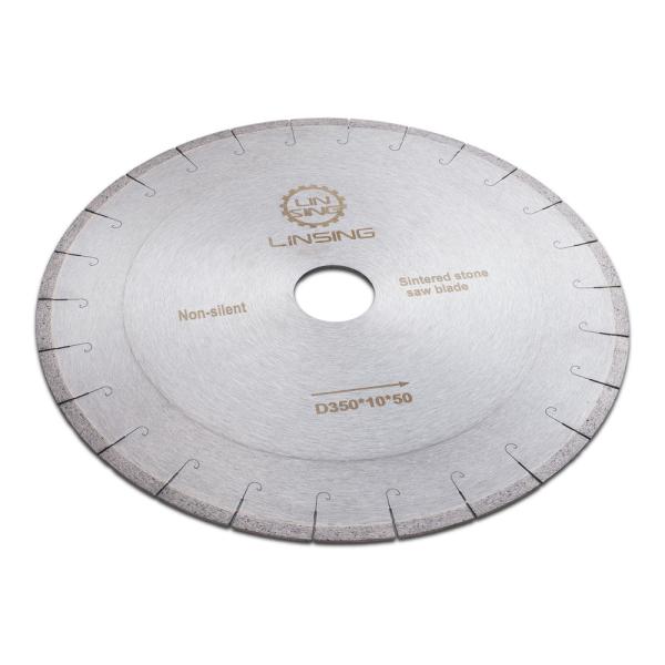 High Frequency Brazed Diamond Saw Blade D350mm for Cutting Dekton Marble