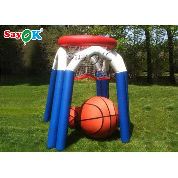 Custom Inflatable Sports Games Monster Outdoor Shooting Basketball Game With Air
