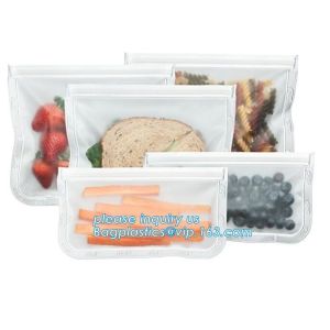 ReZip Seal Reusable Storage Bag PEVA food/snack/lunch storage bag, Reusable zip