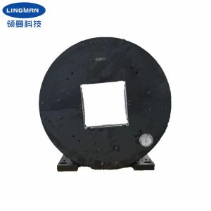Lingman Stainless Steel Rotating Pneumatic Main Chuck For Laser Pipe Cutting