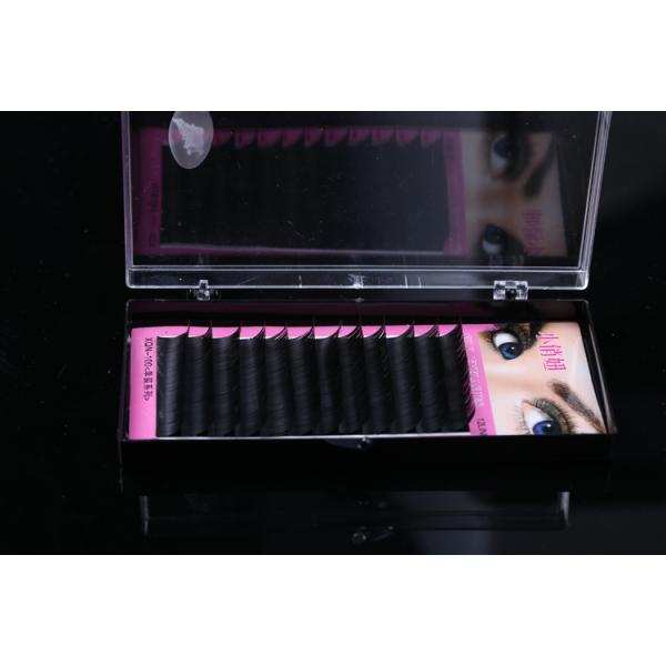 J B C D L Curl Synthetic Mink Eyelash Extensions , Individual Eyelash Extensions Private Label