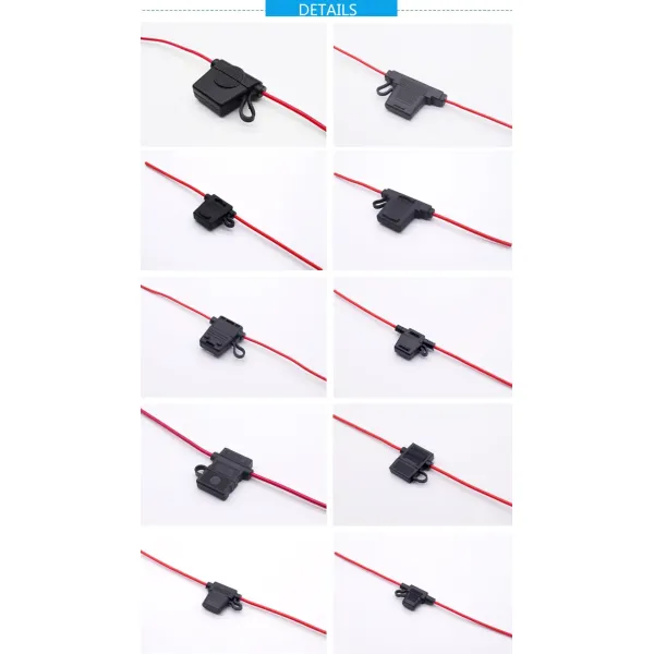 Wire Harness Auto Blade Fuse Holder Splashproof