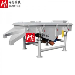 Linear Vibrating Sieve Machine Granular Fertilizers Rectangular Vibro Screen