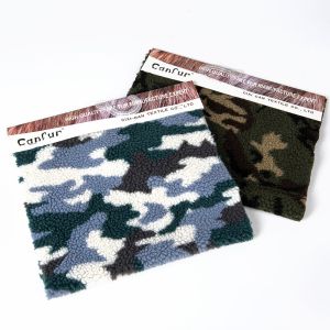 Soft Lamb Borg Sherpa Lining Sherpa Fleece Jacket with Customized Jacquard