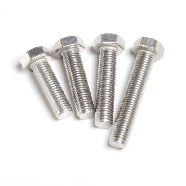 Quality M4 M5 M6 M8 M10 Stainless Steel A2 Hex Drive Bolts Din933 for Solar System Mounting for sale