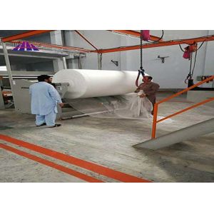 1600mm Automatic Non Woven Making Machine Stably Single Beam