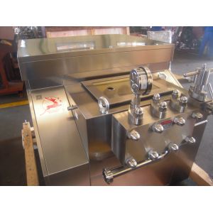 China Three Plunger Food Homogenizer 3500L/H For Fruit Paste on sale
