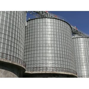 Wholesale Stainless Steel Galvanized Grain Silo Preservation Preserves The And Integrity Of Stored Materials from china suppliers