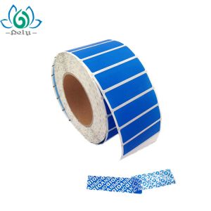 Self Adhesive Private Printing PET Tamper Seal Stickers For Cosmetics