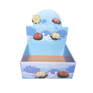 Custom Cheap Corrugated Paperboard Counter Display Boxes Printing Supplier