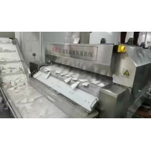 China 2000KG/H 2200KG/H Liquid Nitrogen Iqf Tunnel Freezer  Oem on sale