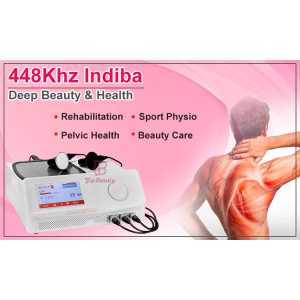 Rectangle Type Tecar Therapy Machine 80Ma RMS Maximum Intensity