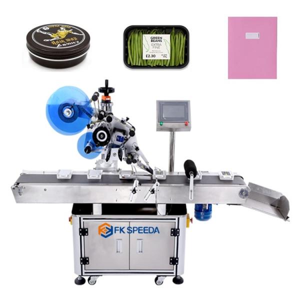 400mm Full Automatic Labeler for Top Flat Surfaces of Cosmetic and Skincare